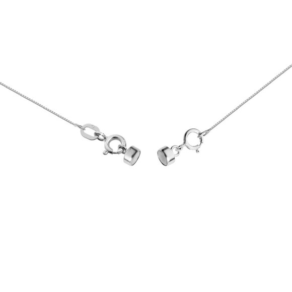 Magnetic Necklace Clasp Set Silver | 2 Pack | Easy On Off | Boutique New - Picture 2 of 13